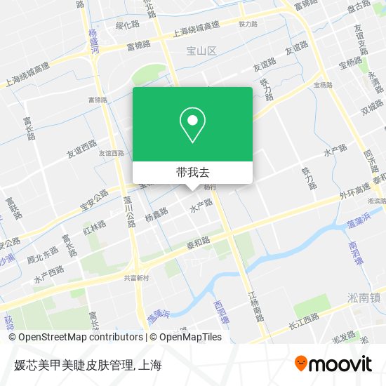 媛芯美甲美睫皮肤管理地图