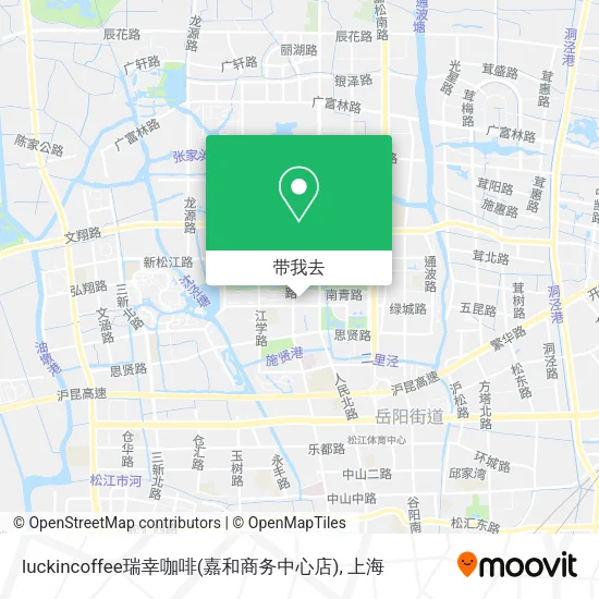 luckincoffee瑞幸咖啡(嘉和商务中心店)地图