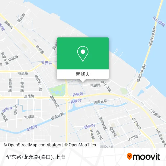 华东路/龙永路(路口)地图