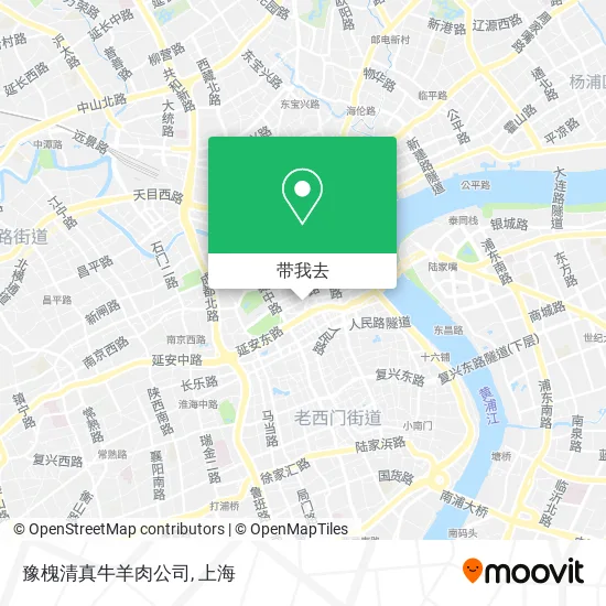 豫槐清真牛羊肉公司地图