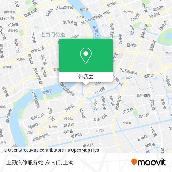 上勤汽修服务站-东南门地图