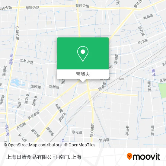 上海日清食品有限公司-南门地图