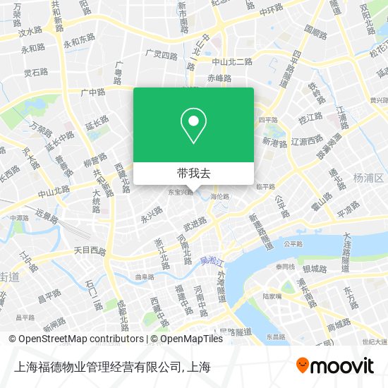 上海福德物业管理经营有限公司地图