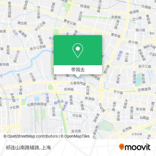 祁连山南路辅路地图