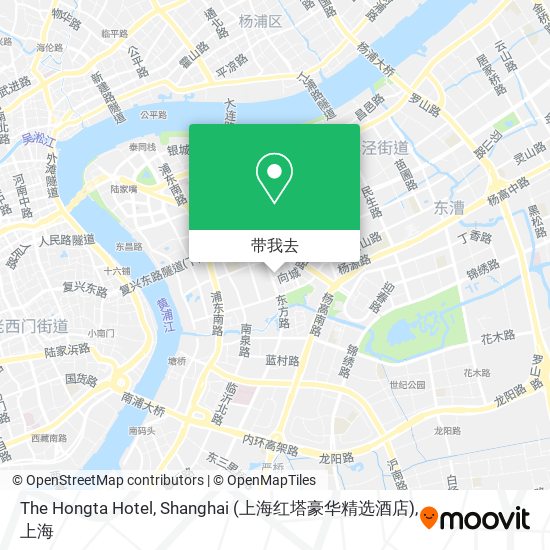 The Hongta Hotel, Shanghai (上海红塔豪华精选酒店)地图