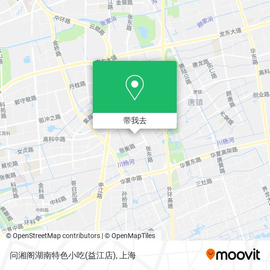 问湘阁湖南特色小吃(益江店)地图