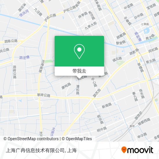 上海广冉信息技术有限公司地图