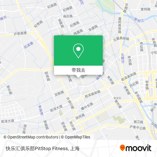 快乐汇俱乐部PitStop Fitness地图