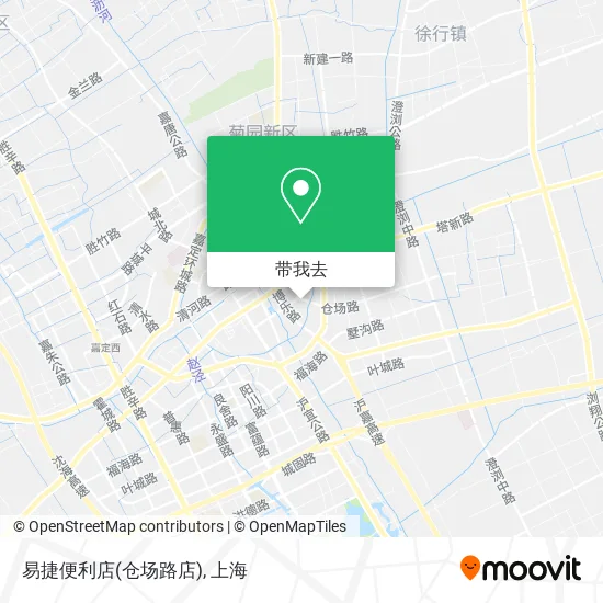易捷便利店(仓场路店)地图