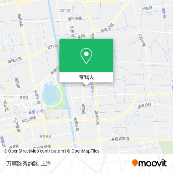 万顺路秀韵路地图