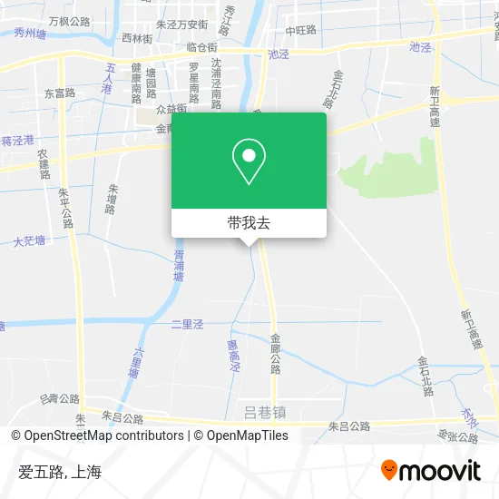 爱五路地图
