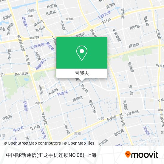 中国移动通信(汇龙手机连锁NO.08)地图