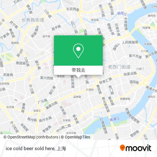 ice cold beer sold here地图