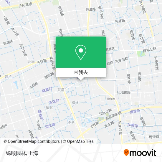 锦顺园林地图