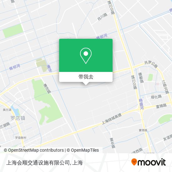 上海会顺交通设施有限公司地图