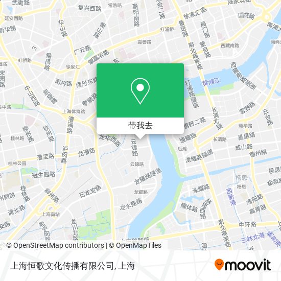 上海恒歌文化传播有限公司地图