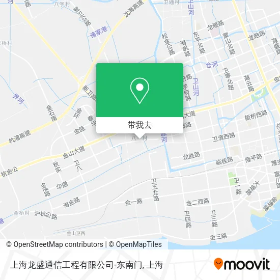 上海龙盛通信工程有限公司-东南门地图