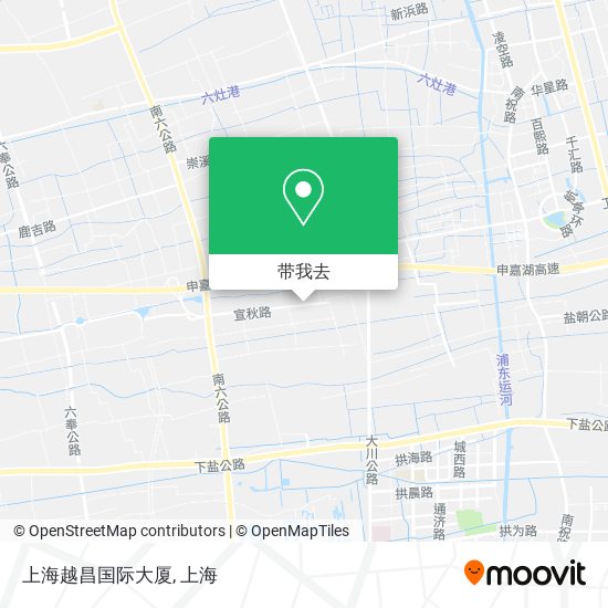 上海越昌国际大厦地图