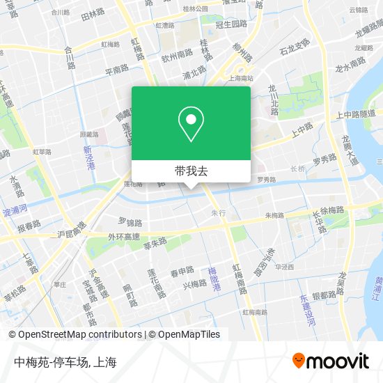 中梅苑-停车场地图