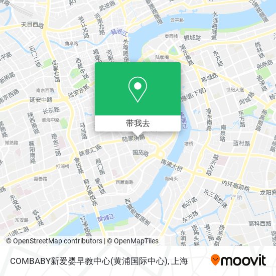 COMBABY新爱婴早教中心(黄浦国际中心)地图