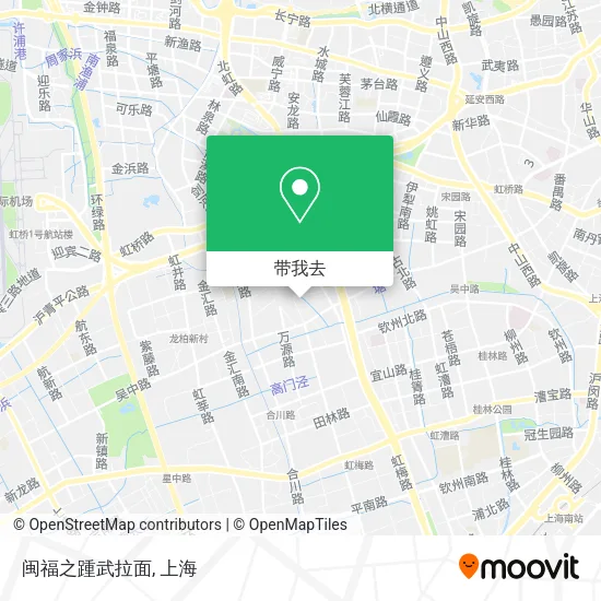 闽福之踵武拉面地图