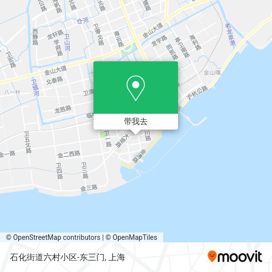 石化街道六村小区-东三门地图