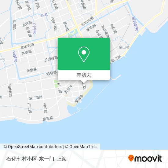 石化七村小区-东一门地图