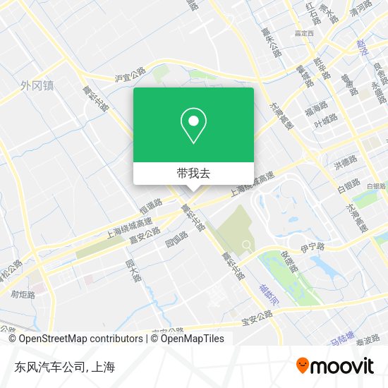东风汽车公司地图