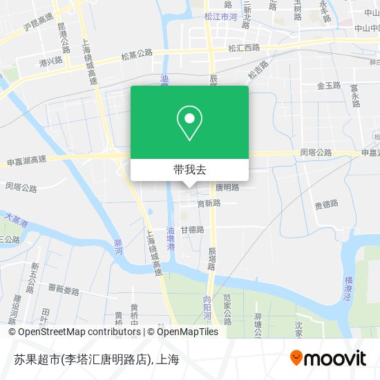 苏果超市(李塔汇唐明路店)地图