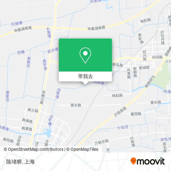 陈堵桥地图