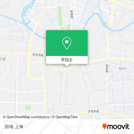 田堵地图