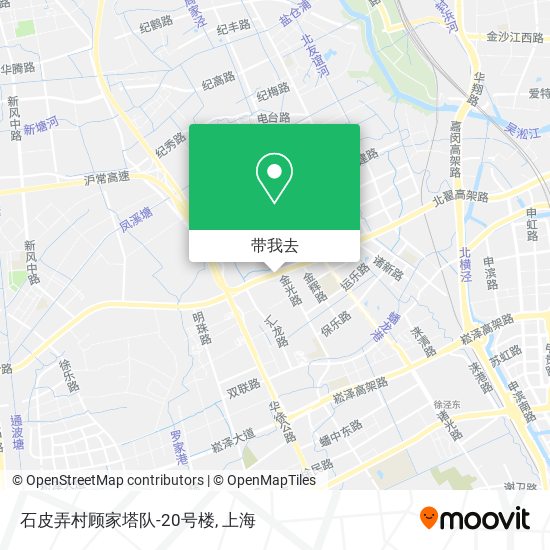 石皮弄村顾家塔队-20号楼地图