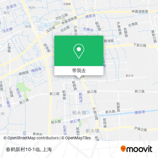 春鹤新村10-1临地图