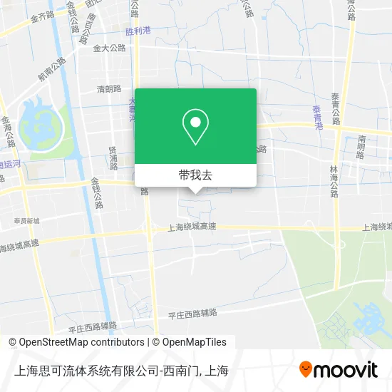 上海思可流体系统有限公司-西南门地图