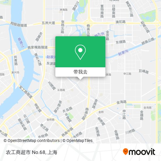农工商超市 No.68地图