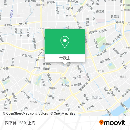 四平路1239地图
