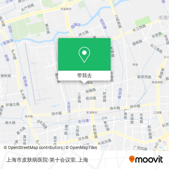 上海市皮肤病医院-第十会议室地图