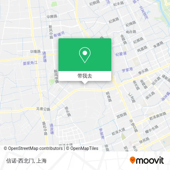 信诺-西北门地图