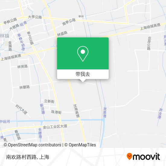 南欢路村西路地图