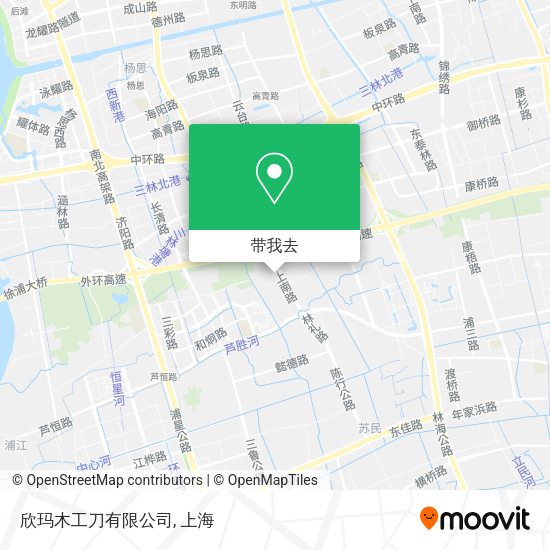 欣玛木工刀有限公司地图