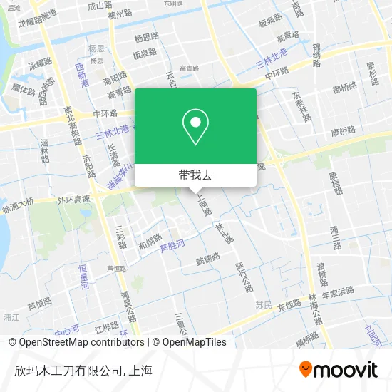 欣玛木工刀有限公司地图