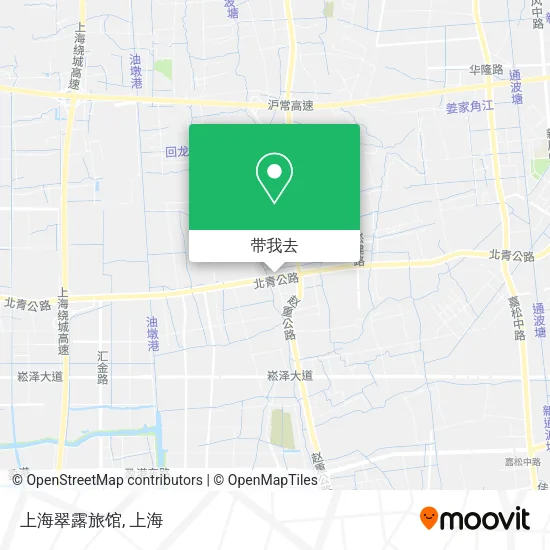 上海翠露旅馆地图