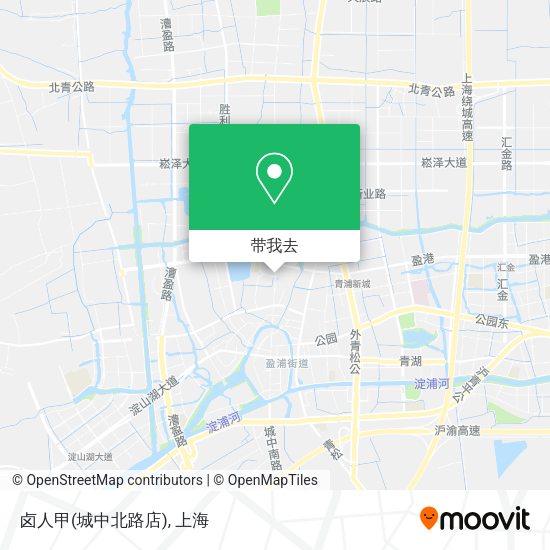 卤人甲(城中北路店)地图