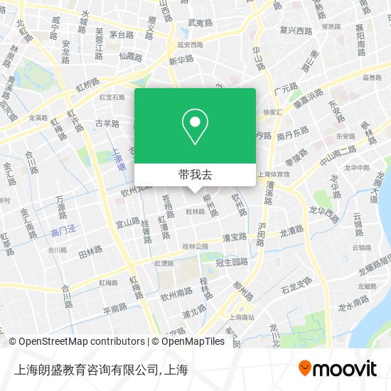 上海朗盛教育咨询有限公司地图