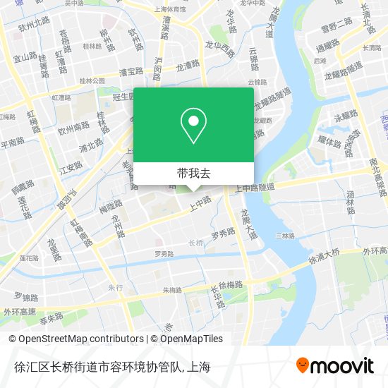 徐汇区长桥街道市容环境协管队地图