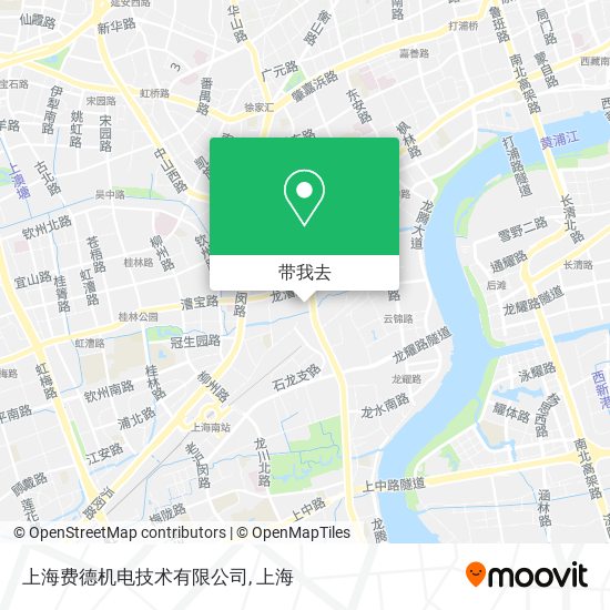 上海费德机电技术有限公司地图