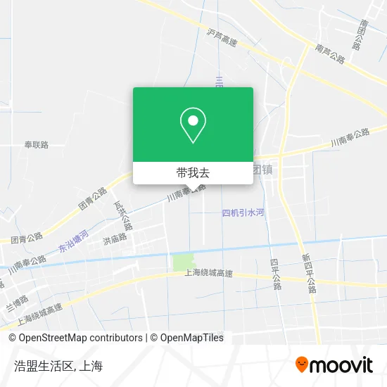 浩盟生活区地图