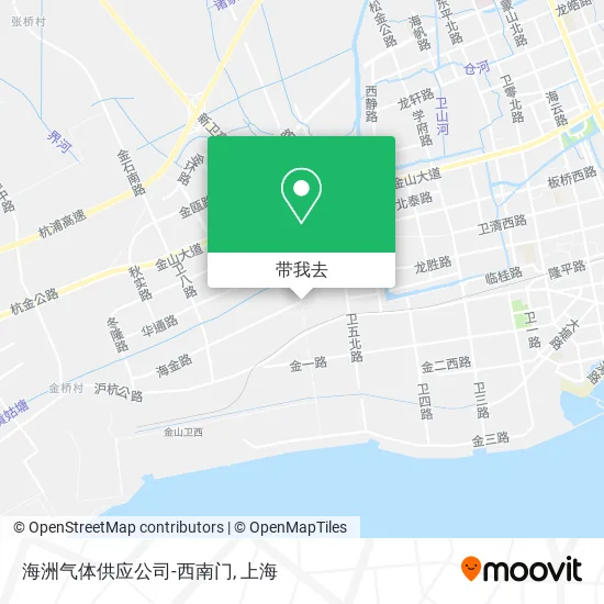 海洲气体供应公司-西南门地图