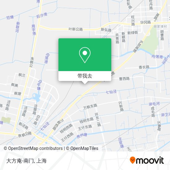 大方庵-南门地图