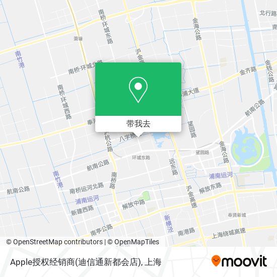 Apple授权经销商(迪信通新都会店)地图